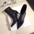 Dior black smooth calfskin ankle boot 10cm